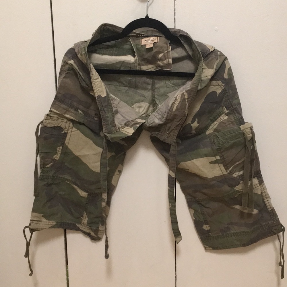 Camouflage Capris